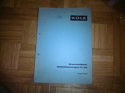 Orig. ETL Köla Ladewagen TL 30