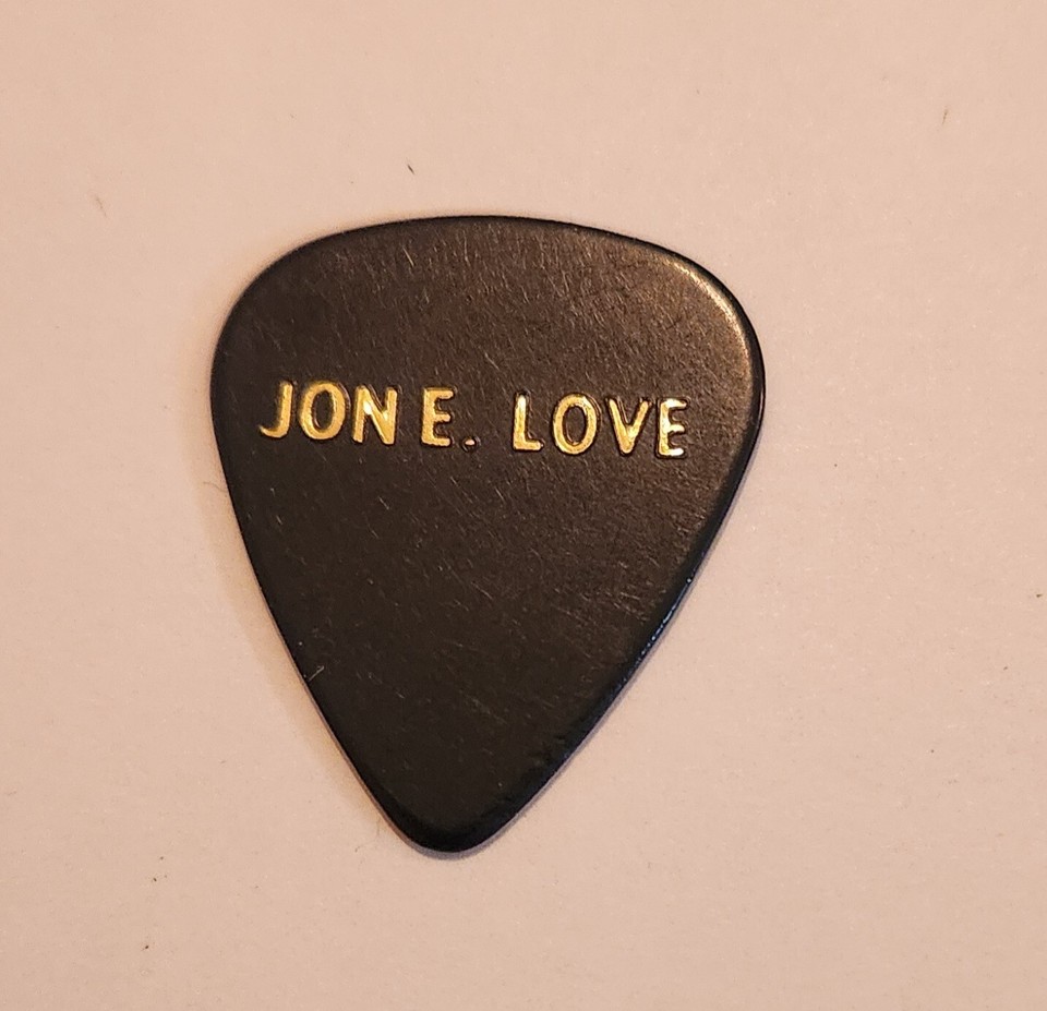 Love/HateJon E LoveRare Guitar PickBlack Out In The Red Room eBay