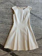 Zara Basics Midi Dress Size Small Cream white / Beige Used Once