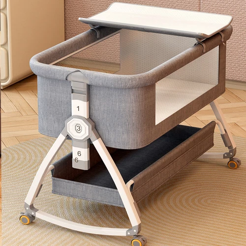 Baby Bedside Crib Sleeper Bassinet Safe Co-Sleeping Storage Bag Easy install - Picture 7 of 20