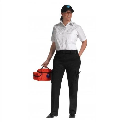 Pantalones EMT para mujer EMS negro/azul marino polialgodón 2-24 cintura elástica ROTHCO 5623 Foto 3 de 4