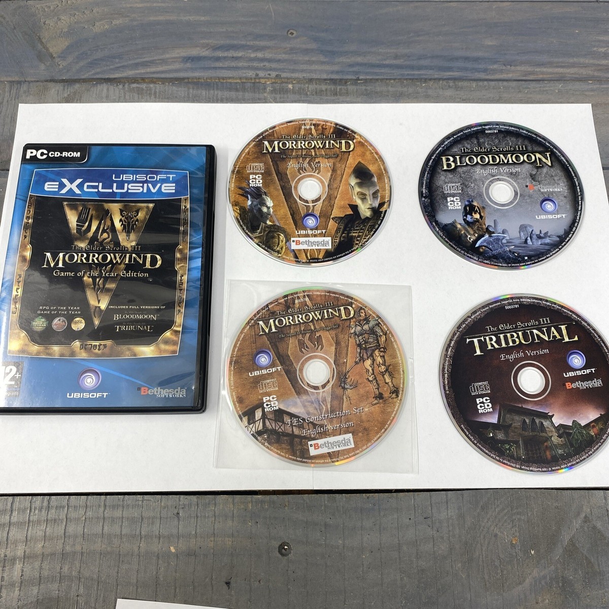 Elder Scrolls III: Morrowind for Windows PC CD/DVD Untested | eBay