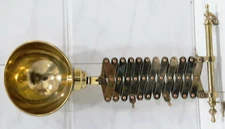 Antique Maritime Adjustable Swing Arm Scissor Lamp Wall Sconce Stretchable Light