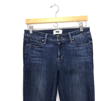 Jean Skinny Paige Verdugo Taille 28 - Dark Wash (Dénim Foncé) - Longueur Cheville - Occasion Très Bon État