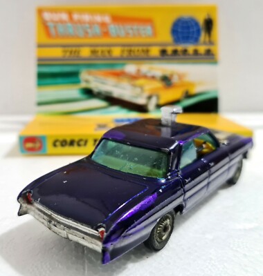 CORGI 497 MAN FROM U.N.C.L.E. Oldsmobile Super 88 Model TV Car On