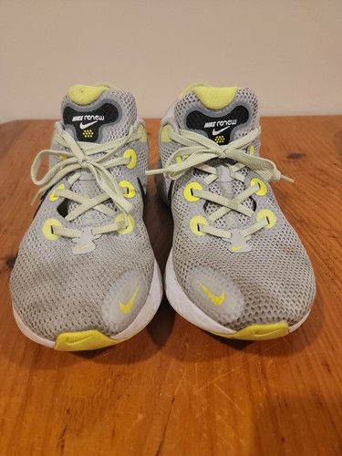 nike renew grey and green