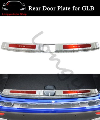 Fits for Mercedes Benz GLB 2019 2020 Rear Door Bumper Plate Cover Protector 