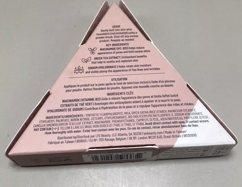 LYS Beauty Triple Fix polvere di regolazione traslucida resilienza 0,23 once NUOVO - Foto 6 di 7
