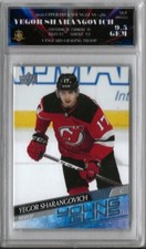 2020-21 U.D.YOUNG GUNS-YEGOR SHARANGOVICH ROOKIE-DEVILS  GRADED VGT 9.5 GEM MT 