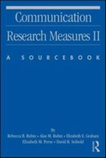 Communication Research Measures II [Routledge...