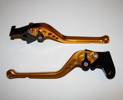LEVIERS RACING FREIN EMBRAYAGE YAMAHA R1 2004 2005 2006 2007 2008 COURTS NOIR OR