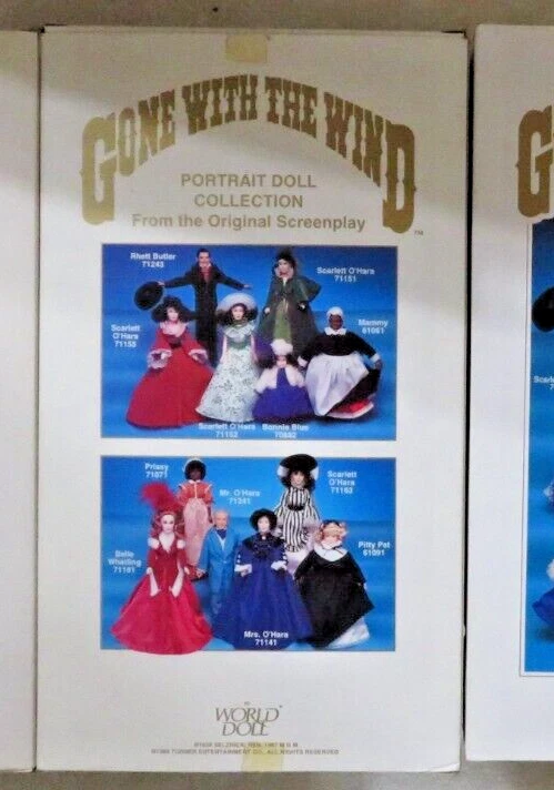 Lo que el viento se llevó 1989 12" retrato Belle Whatling por World Doll LE #71181 Foto 2 de 3