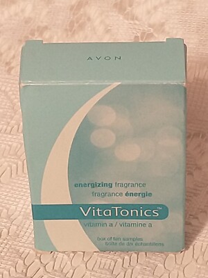 Avon VitaTonics Energizing Fragrance Samples Qty 10 Expired  tblay1
