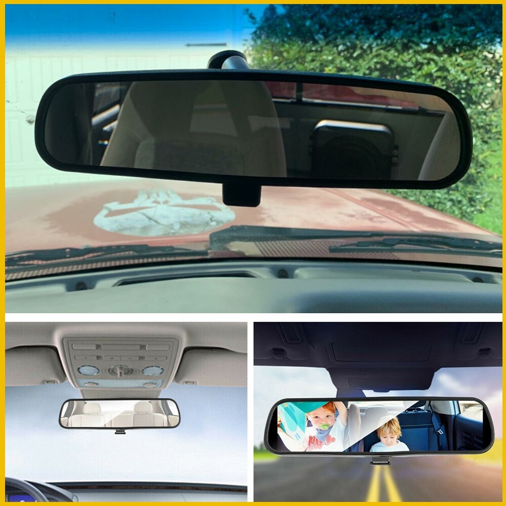 Universal Inner Inside Interior 8 Inch Rearview Rear View Mirror For ...