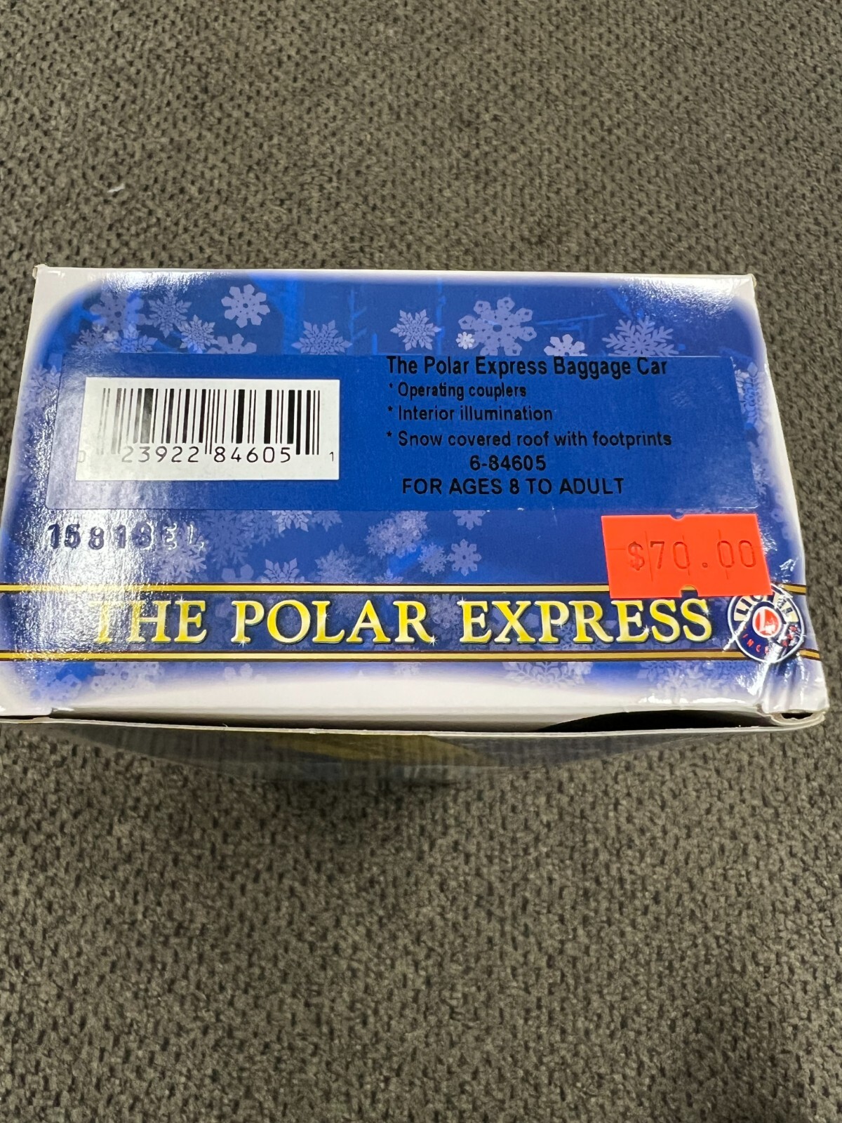 Lionel 684605 The Polar Express Baggage Car NEW eBay