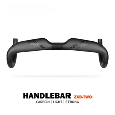 400/420/440mm Road Bike Carbon Handlebar Internal Routing Bicycle Drop Bar