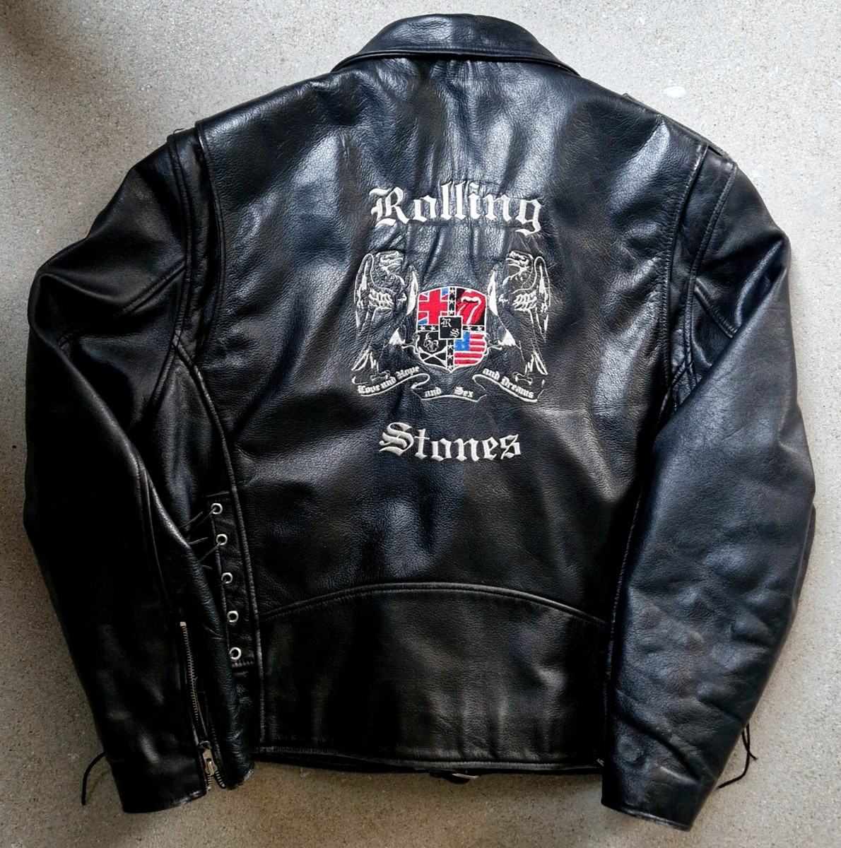 The Rolling Stones Official 2002/2003 World Tour leather