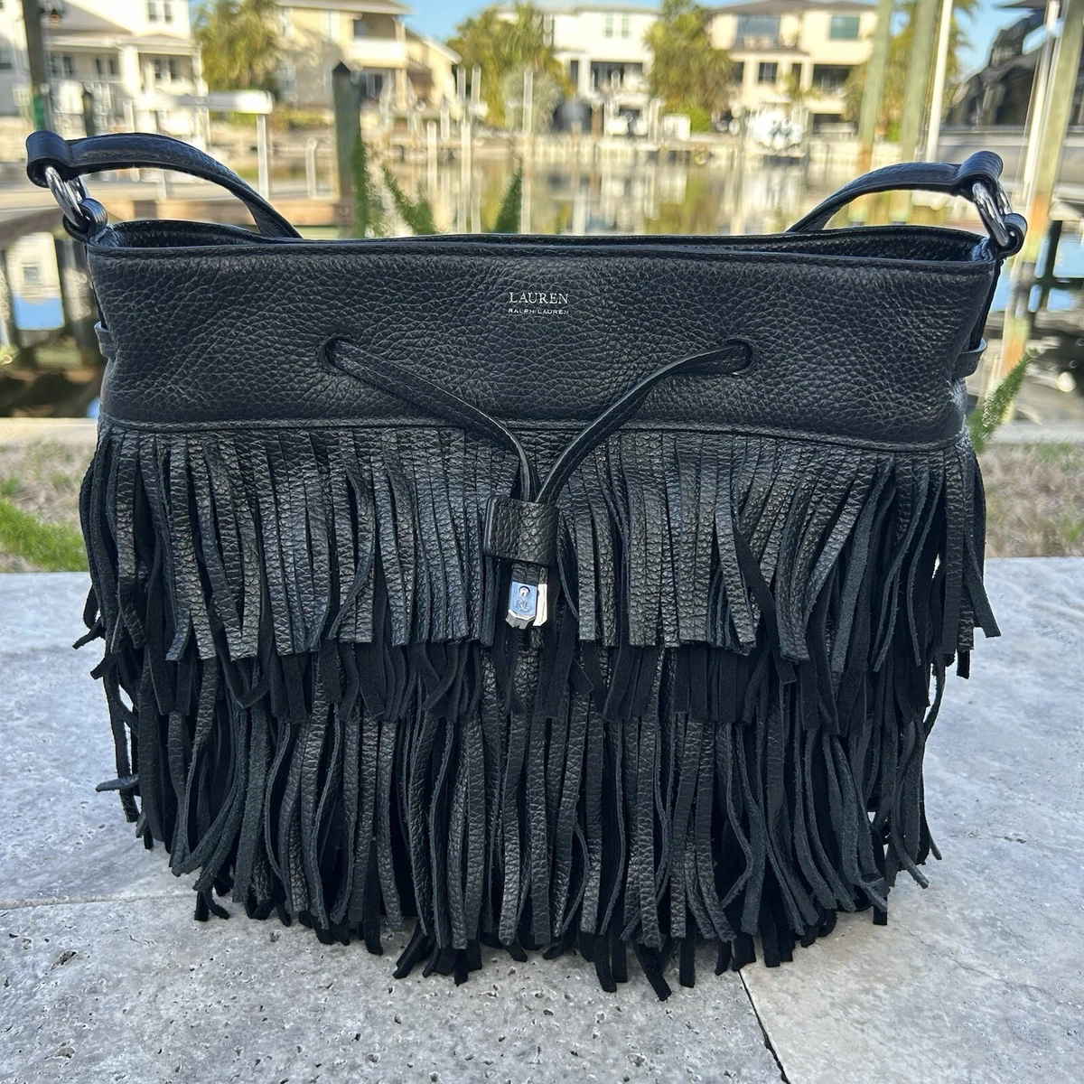 Lauren Ralph Lauren Fringe Medium Bags & Handbags for Women for