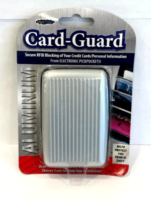 CARD-GUARD - Secure RFID Blocking Of Your Credit Cards/Personal ...