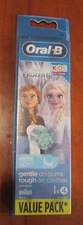 NIP Oral-B Replacement Toothbrush Heads for Kids Frozen II Extra Soft 4 Pack