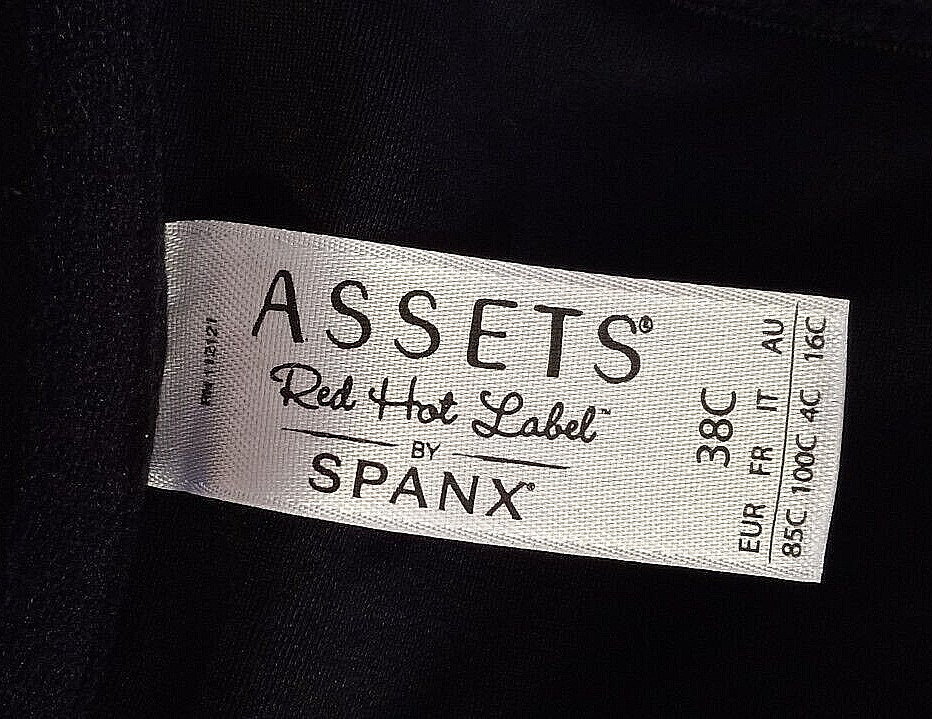 Assets by SPANX nylon blend solid black underwire… - image 6