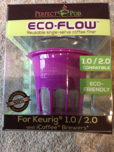 ECO-Flow Reusable K Cup Pod Filter for 