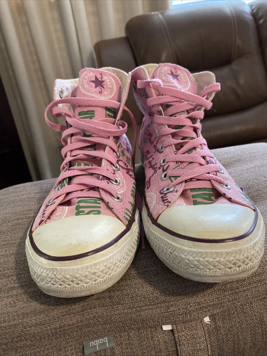 Pink converse size clearance 12