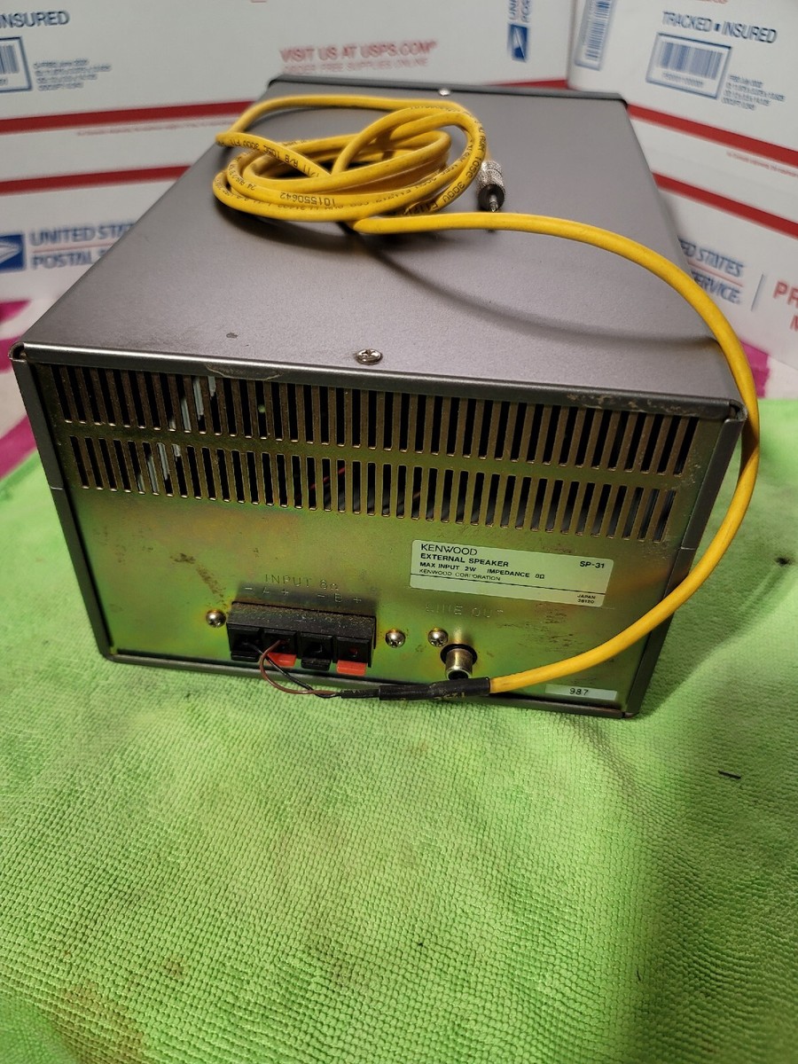 KENWOOD SP 31 EXTERNAL SPEAKER W/ FILTERS FOR TS 850S | eBay
