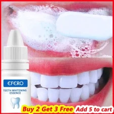 Teeth Whitening Essence Serum Gel Oral Hygiene Dental Care Remove Plaque Clean