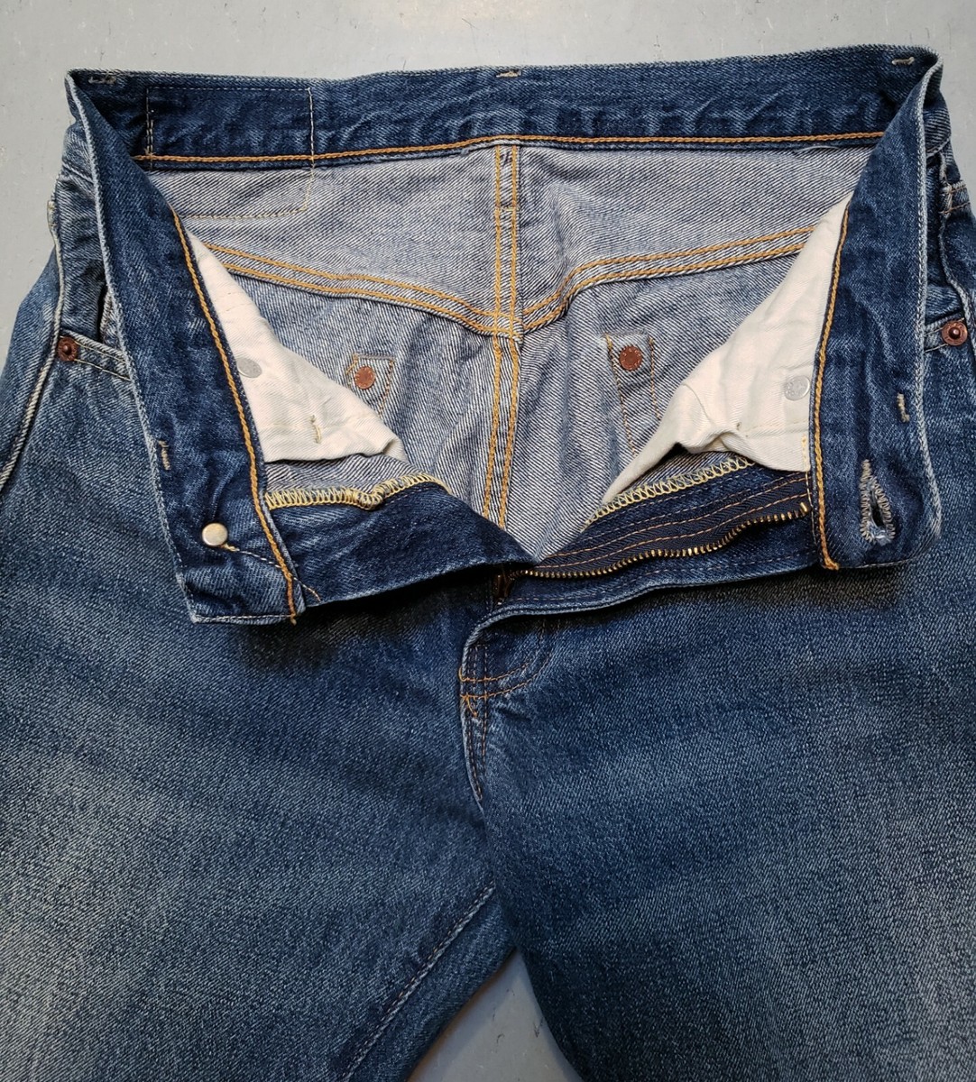 LEVIS 501 Z XX BIG E Redline Selvedge Hidden Denim Rivot Jeans