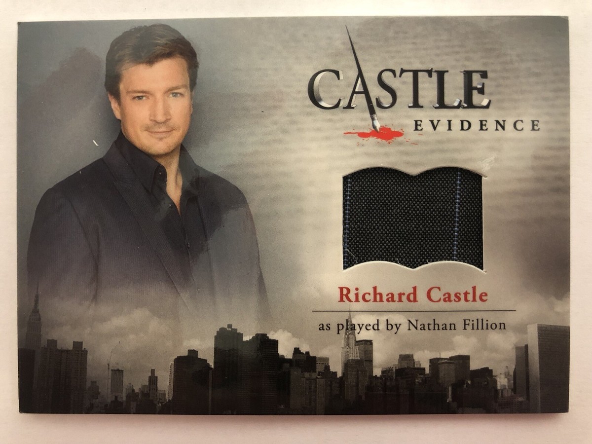 CASTLE Seasons Cryptozoic Nathan Fillion RICHARD CASTLE M22 Wardrobe