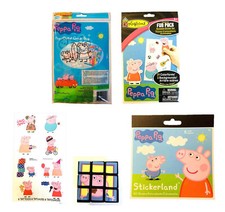 Peppa Pig Activity Gift Set Family Playtime Pop-Outz Grab Bag, Tattoos, Plus