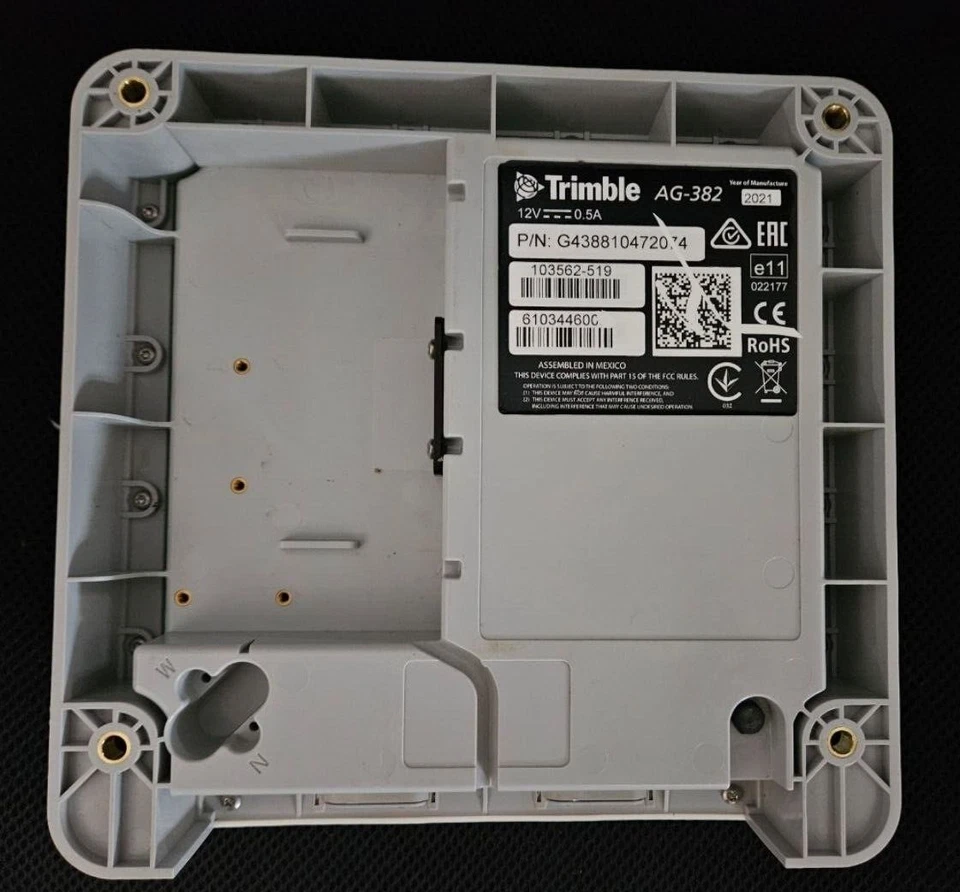 Trimble Ag382 receiver DGPS/WAAS/EGNOS/RTX pn103562-519 - Image 4 of 4