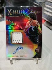 2020-21 Panini Select Jarrett Allen X-Factor Signatures XF-JAL Tie-Dye 23/25