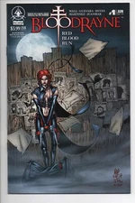 BloodRayne Red Blood Run 1 Of 3 Digital Webbing Comic Book 2007 Video Game