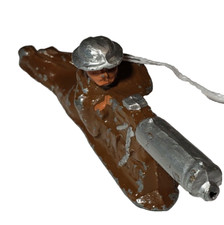 American Alloy Toy Soldier TC6 Toy Creation Prone Machine Gunner TC 6