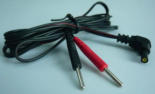 tens machine 2 pin Lead Wire/Cable 2 included with 2.35mm round input plug.uk - Picture 2 of 3