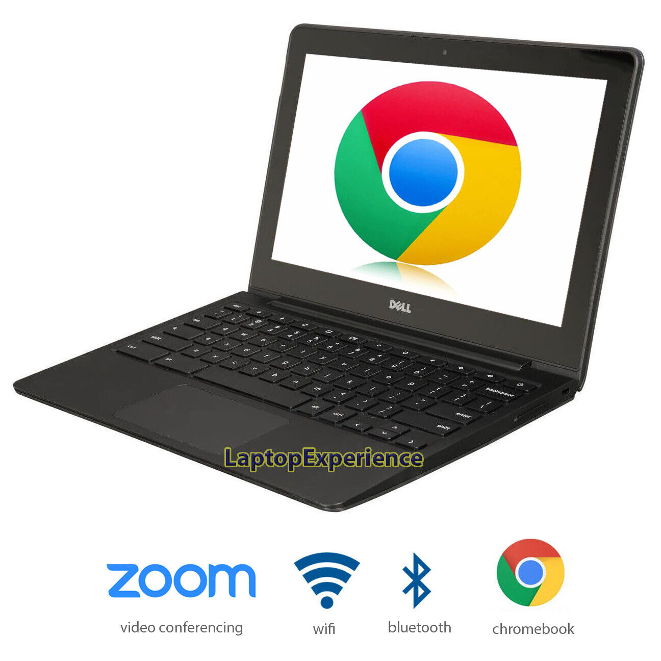 Cheap Chromebook Laptop Dell 11.6 4GB 16GB HDMI WIFI Android Play Store  Notebook