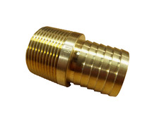 1-1/4  NPT MALE ADAPTER BARB TO NPT THREAD BR...