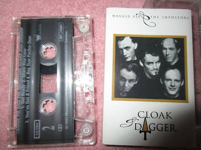 Maggie Pie & The Imposters Cloak And Dagger. Phonogram Tape Cassette Album