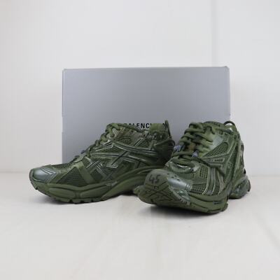 Balenciaga Mesh Rubber Runner Sneakers in Green BNWB 46 | eBay