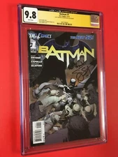 BATMAN  #  1 (2011)  CGC /JSA  9.8 SIGNED & REMARKED by SCOTT SNYDER  BEAUTY !!
