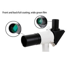6x30 90  Metal Finder Scope with Crosshair Viewfinder for Astro Telescope