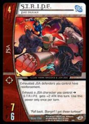 VS System: S.T.R.I.P.E., Pat Dugan - Foil [Played] VS: DC Legion of Super Heroes