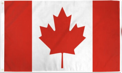 Canada Flag 3x5ft House Flag Canadian 5X3 SPUN POLYESTER Flag