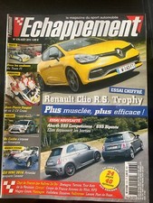 Echappement N°576 du 8/2015; Clio R.S Trophy/ Abarth 595 Competizione/ 695 Bipos