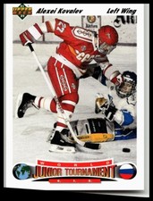 1991-92 Upper Deck #655 Alexei Kovalev CIS