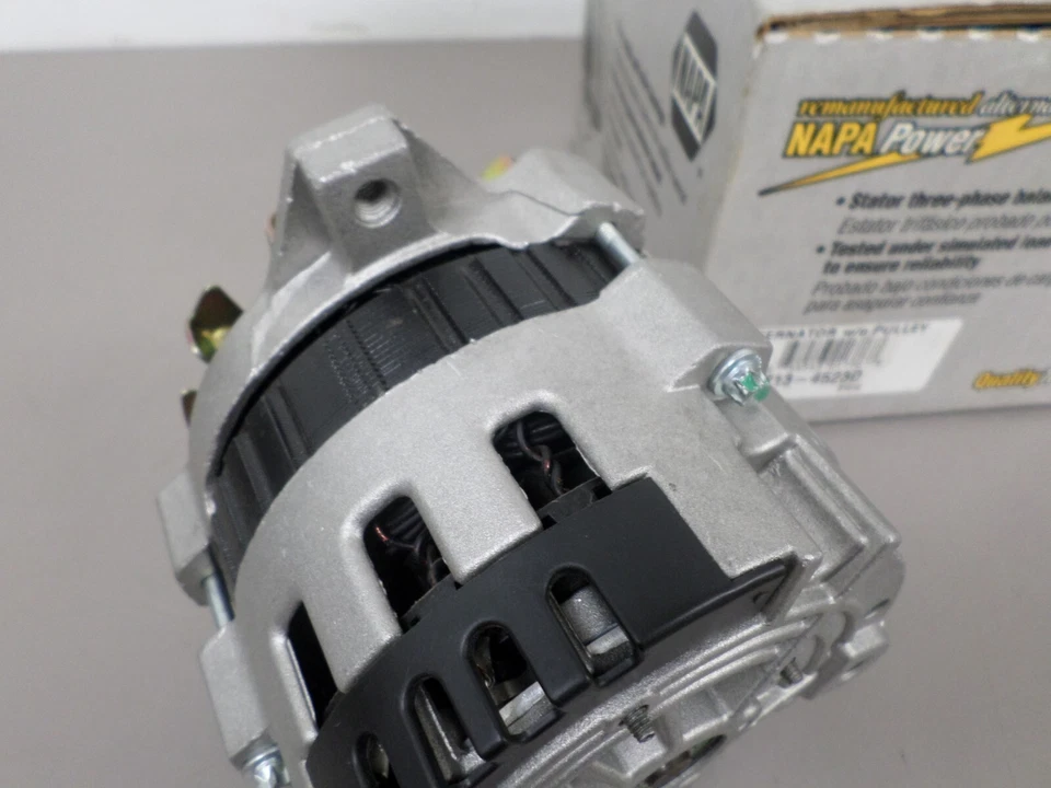 Alternador NAPA 213-4523D sin polea para GMC C1500 V6 4,3 L 88-89 remanufacturado Foto 3 de 4