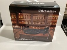 UDREAMER UD001 CLASSIC VINYL RECORD PLAYER TURNTABLE
