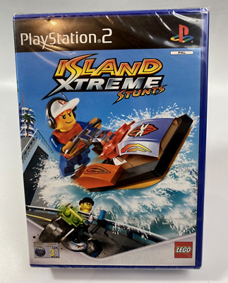 PS2 Island Extreme Stunts (Lego) UK Pal Brandneu Sony Factory Sealed, Defekt